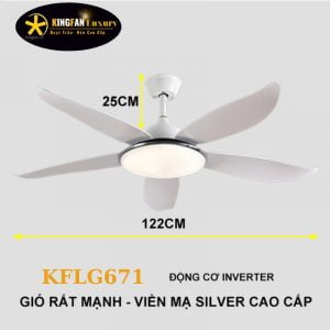 Quạt Trần Hiện Đại Cho Chung Cư KFLG671