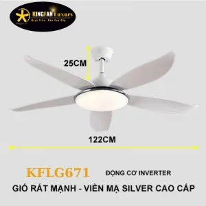 Quạt Trần Hiện Đại Cho Chung Cư KFLG671