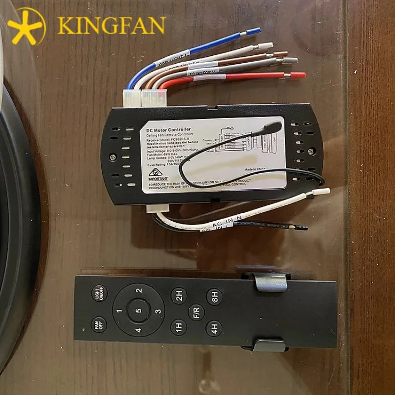Quạt Trần Đèn Hiện Đại Siêu Mát- KFHL802T quat tran hien dai kingfan 1