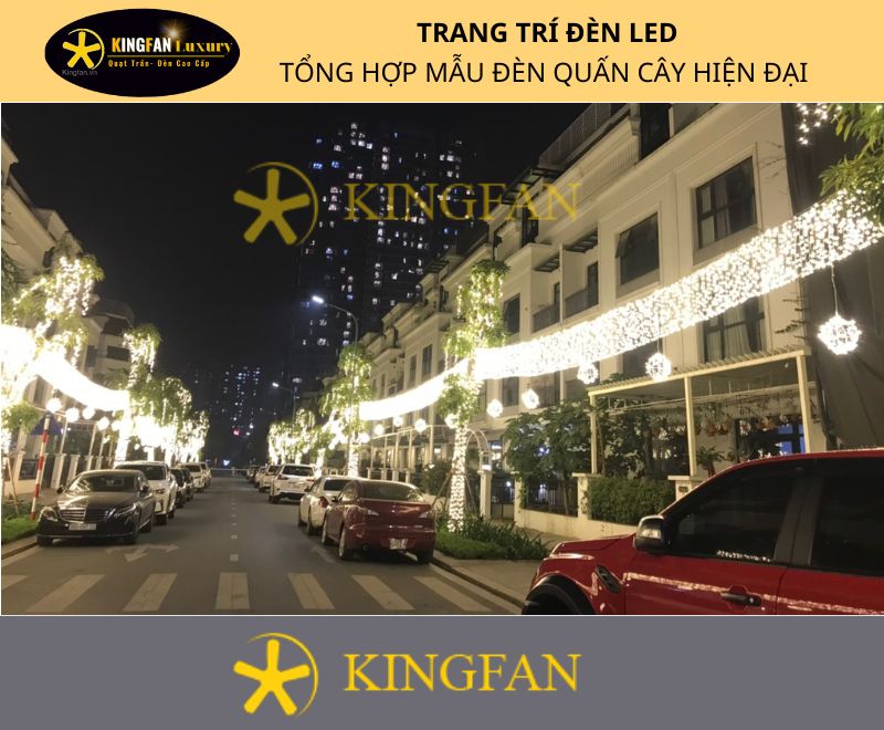 Thi Công Đèn Led Trang Trí Quấn Cây thi cong den led trang tri quan cay chuyen nghiep