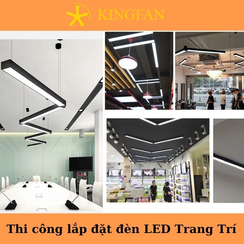 Lắp đèn led chiếu sáng uy tín đẳng cấp lap den chieu sang ha noi